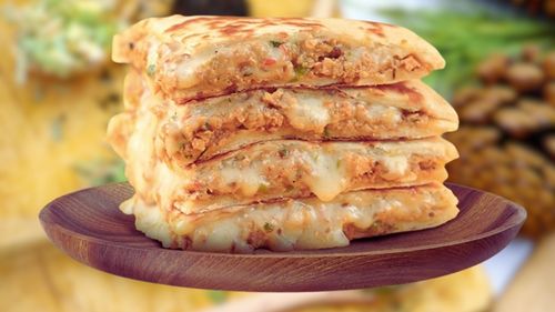 Chicken Cheese Paratha